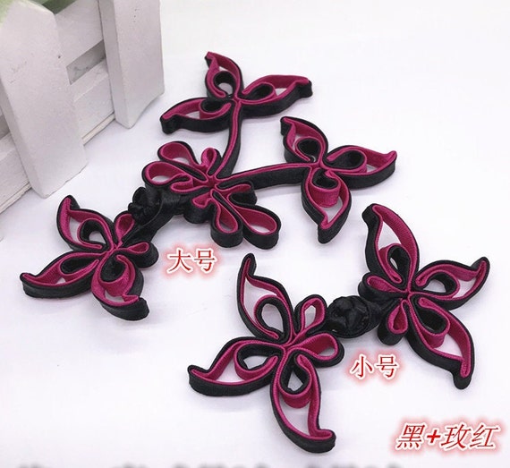 手作りの中国結びボタン：チャイナドレス用縫製留め具 - Etsy 日本
