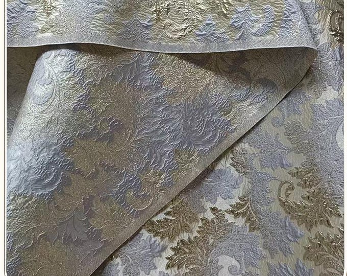 3D Embossed Jacquard Fabric, 58"Wide