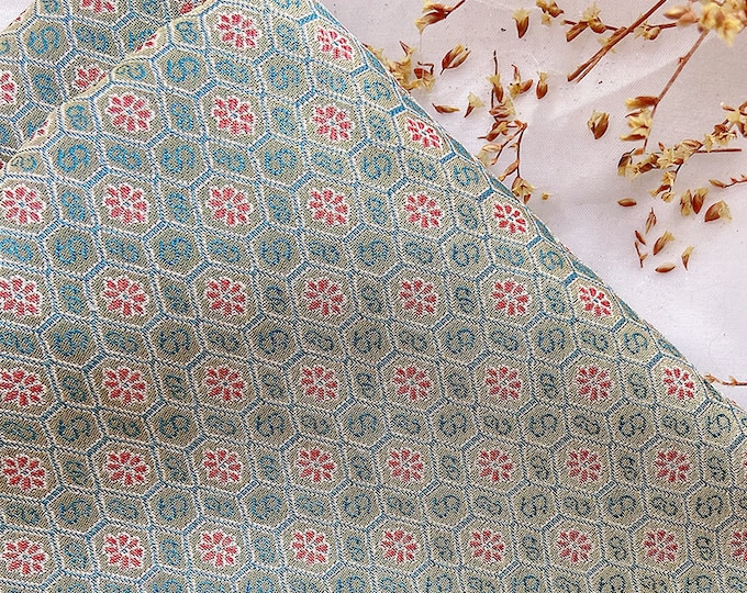 29.5" and 59"W Song Brocade Chinese Element Emperor robe, cheongsam, Tibetan robe, Handbag, Upholstery, Quilting and Sewing fabric