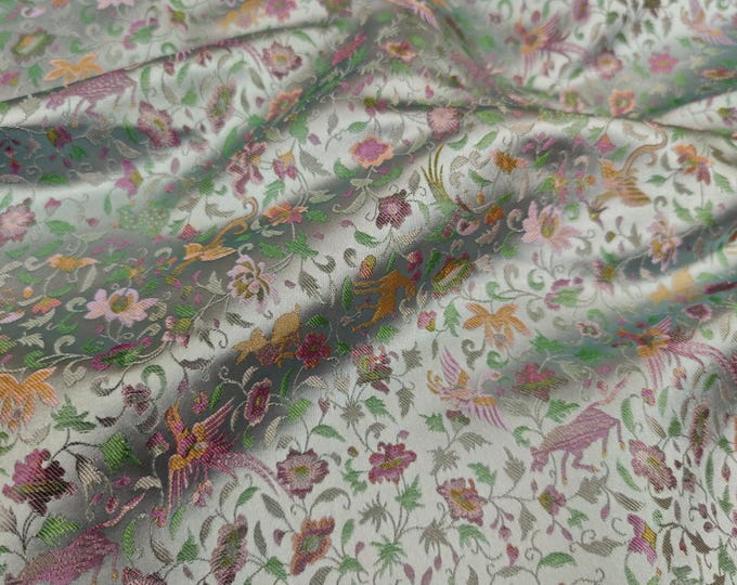 Brocade Jacquard Fabric: Chinese Style Upholstery, Dressmaking, Sewing