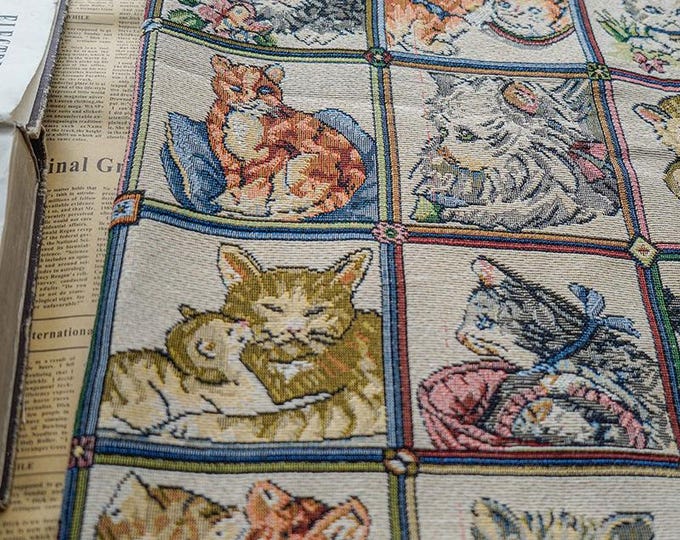 Animal Plaid Classic jacquard fabric, designer fabric, Upholstery, Prom dress, 58"W, Upholstery, Decor, Costume, Handbag, Sewing/Fabric