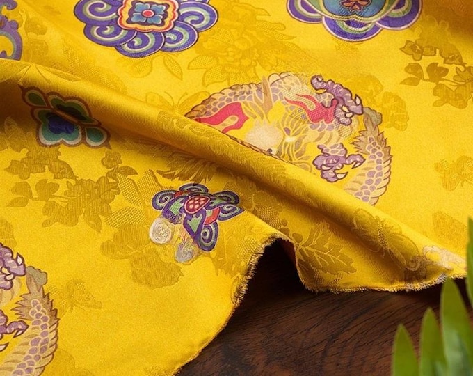 Gold shantung yarn fabric, 100% rayon Fabric, 55“W, Upholstery, Decor, Costume, Curtain, bag, Sewing, Scarf, doll/Fabric by the meter