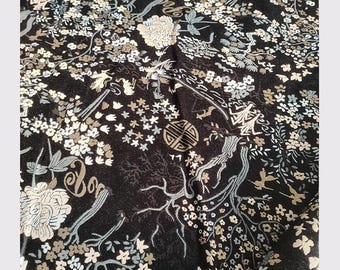 Gold thread jacquard fabric, 3D designer fabric, Upholstery, Prom dress, Decor, Costume & Sewing, Quilting/ fabric, 59" W By 1 Meter on SALE