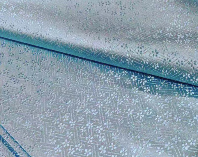 20+ colors Chinese Gypsophila Brocade Fabric | 9.99 Full Meter Price | 29.5" Wide |  Upholstery, Quilting and Sewing fabric| Qipao Cheongsam