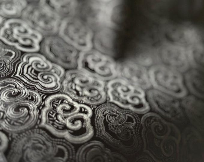 Cloud Brocade Fabric: Rayon Jacquard for Costume & Decor