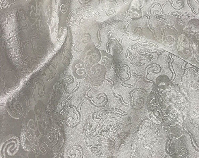 2 Color Cloud style brocade fabric, jacquard fabric, Costume dress, Cheongsam, Home Decor,Pillow Case fabric by the meter, sewing Upholstery