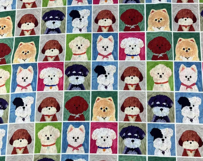 40s 100% cotton Fabric, 58“W, Upholstery, Costume, Curtain, Handbag, Scarf, Sewing, Handmade, DIY, Quilting, drapery/Fabric by the meter,