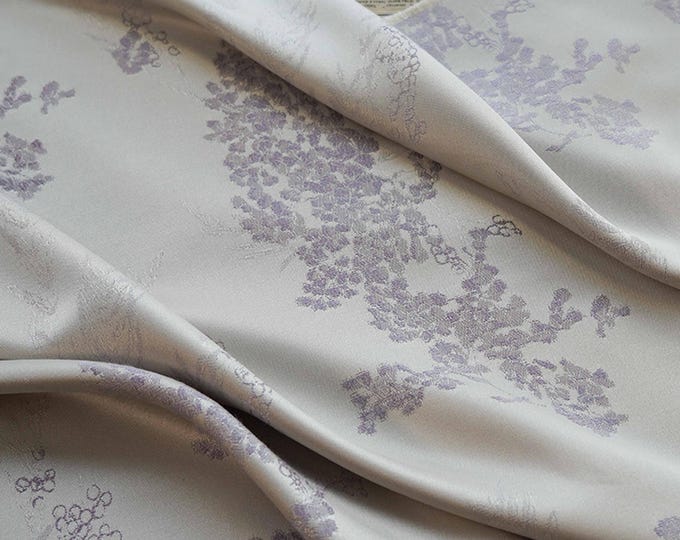 Vintage jacquard Brocade fabric, 59 inches wide, 2 colors, cheongsam, qipao, wedding, Sewing, Upholstery and Quilting fabric on sale