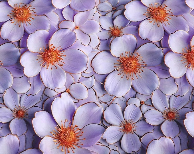 3D Digital Print High-Definition Fabric – Spring/Summer/Autumn Dress Material for Women, 59"Wide