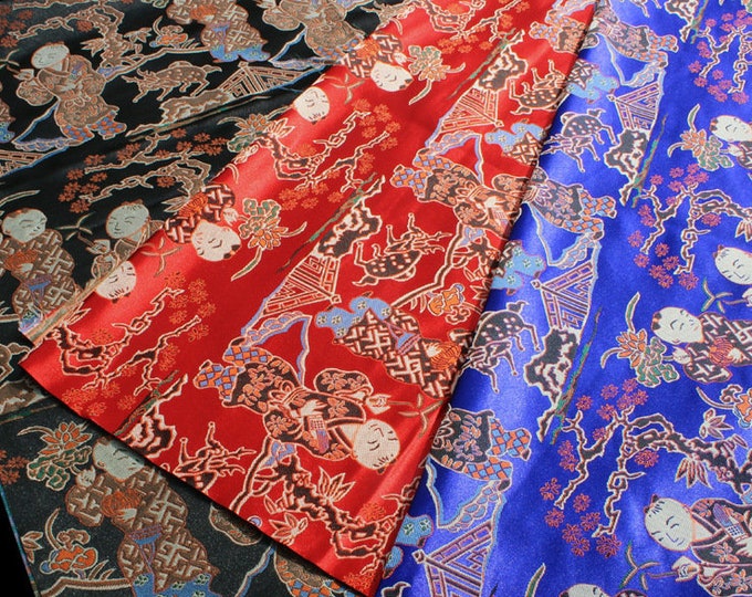 Chinese Traditional Element Descendants of the House Jacquard Brocade Fabric, Floral Curtain/Dress DIY Sewing Fabric, Home Furniture Fabric