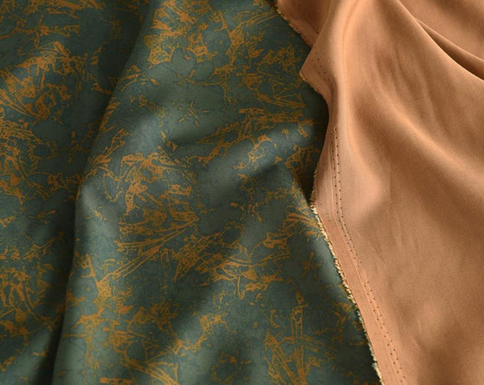 Stone Blue Cotton Sateen Fabric: 55" Wide, Drapery, Upholstery