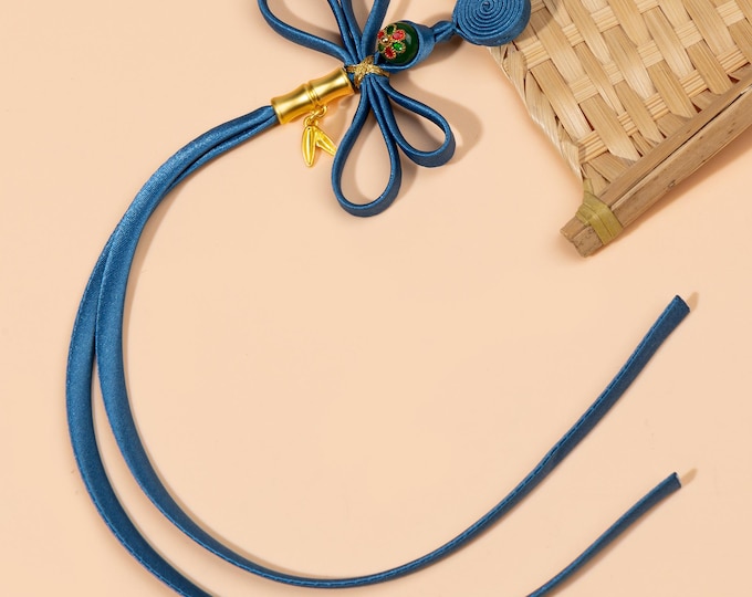 Handmade Chinese Knot Buttons: Satin Cheongsam Frog Closures