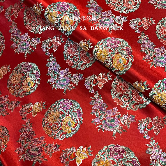 【8/16迄】Blood Drop Brocade アーティストプルーフ fab Amazon.com: Brocade Fabric Purple x Metallic Gold 44