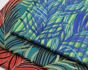 Cypripedium Brocade Fabric: Jacquard Cheongsam Qipao Cosplay Kimono Fabric