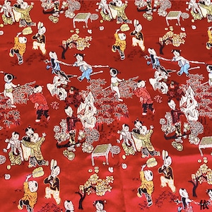 Cinese Tradizionale Antico Discendenti della Casa Jacquard Brocade Tessuto, Tenda floreale / Abito tessuto cucito fai-da-te, tessuto per mobili per la casa