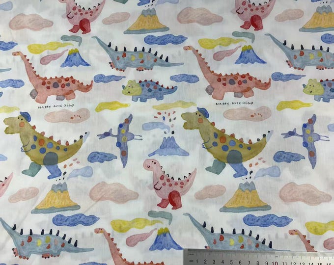 40s 100% cotton Fabric, 58“W, Upholstery, Costume, Curtain, Handbag, Scarf, Sewing, Handmade, DIY, Quilting, drapery/Fabric by the meter,