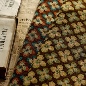 Dicker Jacquard-Polsterstoff, viktorianischer Vintage-Stil, Edwardian-Stoff, Massenware, 150 cm, Dekor, Vorhang, Tasche, Nähen, DIY / Stoff