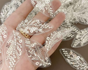 Bridal hair accessories, hairpins, leaves and flowers, Bridal Wedding Veil, sequins wedding dress, headwear, shoes, DIY lace accessories