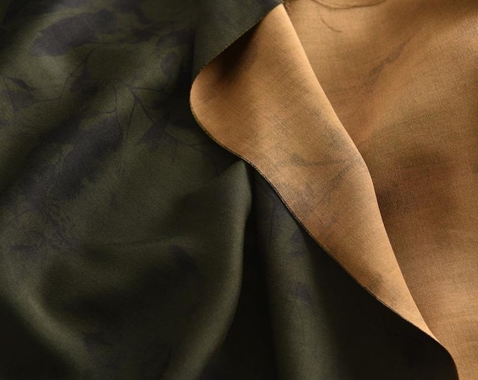 Smoky Green Cotton Sateen Fabric: 55" Wide, Drapery, Costume