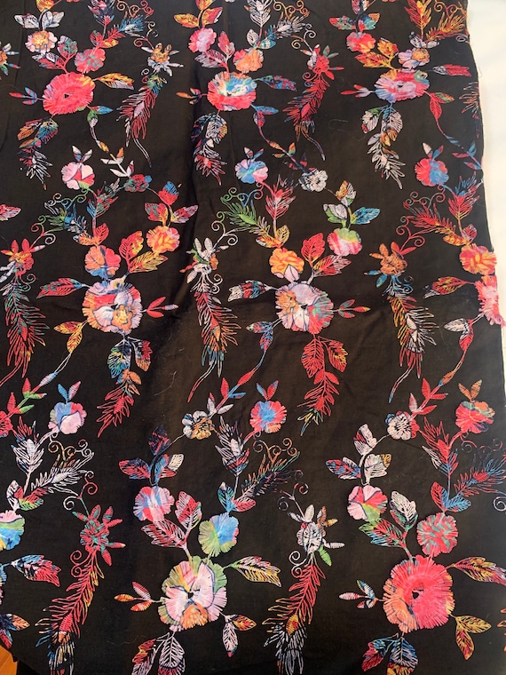 花柄刺繍の大判綿生地 生地 刺繍生地 花柄」の人気商品一覧 | 安い商品を通販サイトから探す