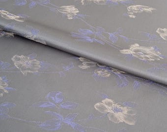 Brocade jacquard fabric, 3D small flower texture, designer fabric, Upholstery, Prom dress and Sewing fabric, 59" W By 1 Meter on SALE