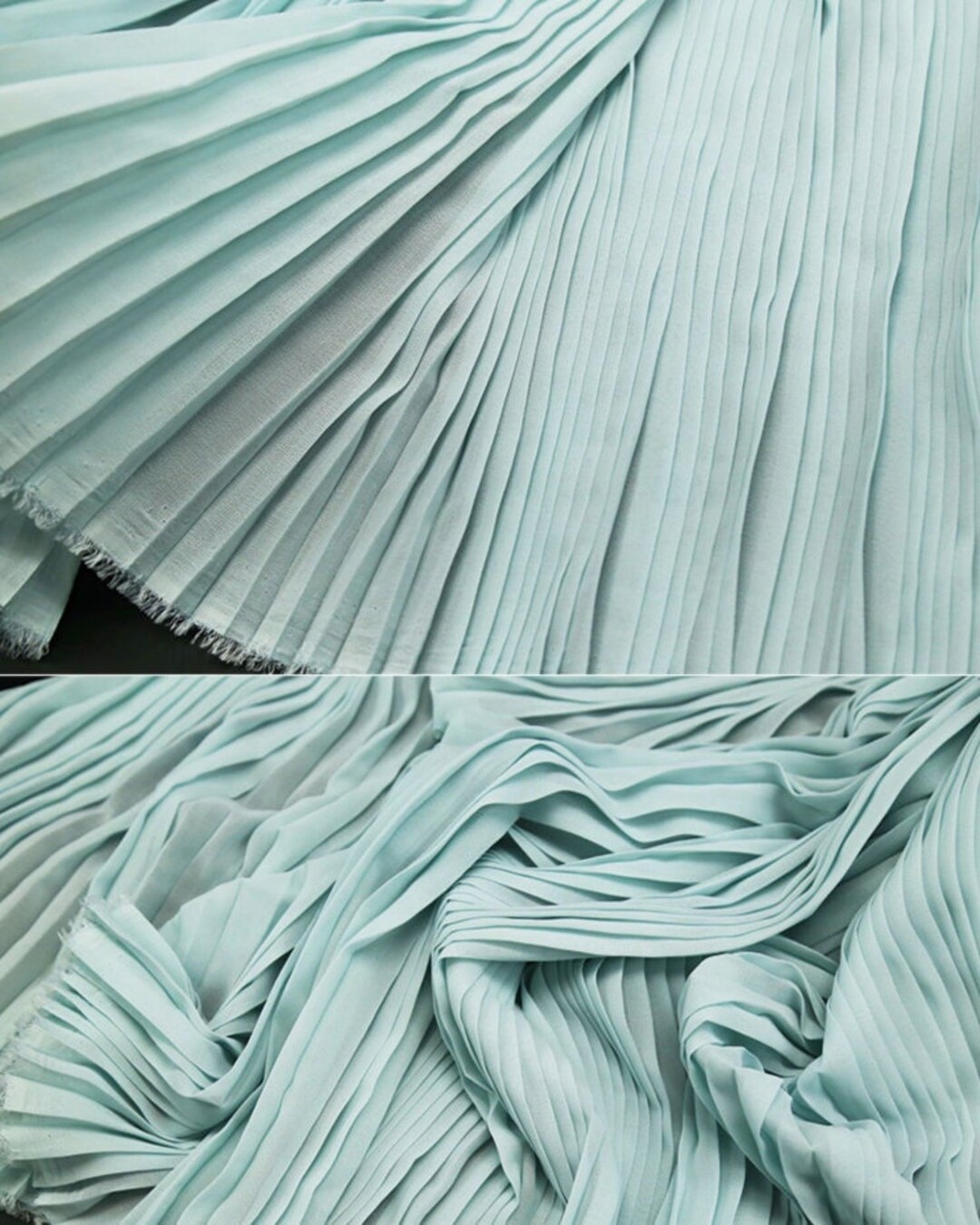 Creative Texture Pleated Chiffon Fabric 59 Wide 5 - Etsy