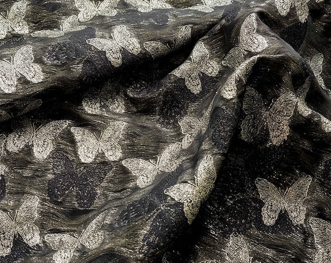 Gold thread jacquard fabric, 3D texture, designer fabric, Upholstery, Decor, Costume, Curtain, Handbag, Sewing/Fabric by the meter, 56" W
