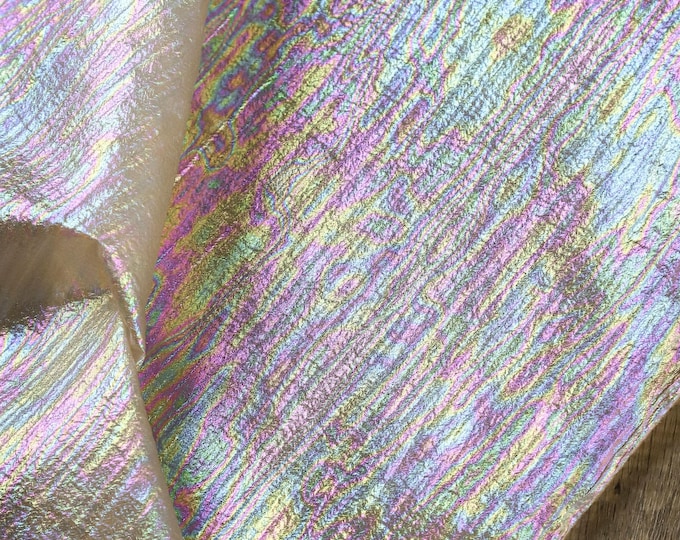 Gradient Organza Fabric: Irregular Pleats, 55" Wide - Wedding, Prom, Crafts