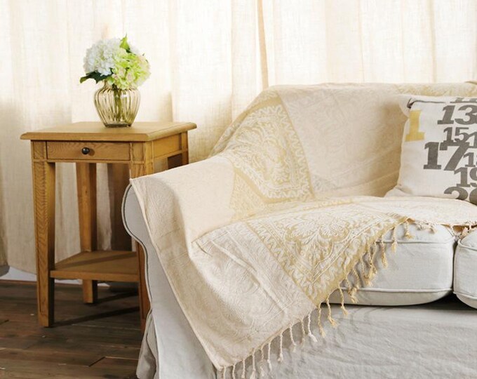 Vintage European-Style Sofa Blanket – Non-Slip, Thickened, and Soft Sofa Cover Rug, sofa towel, sell by piece