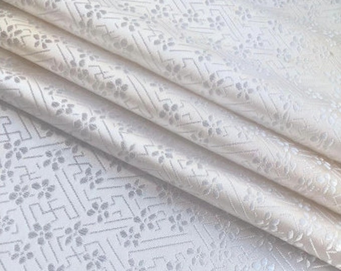 20+ colors Chinese Gypsophila Brocade Fabric | 9.99 Full Meter Price | 29.5" Wide |  Upholstery, Quilting and Sewing fabric| Qipao Cheongsam