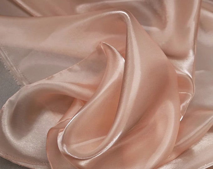 13 colors Water-shine ultra-gloss crystal silk-satin fabric, Metallic luster clothing, skirt, bag, jacket, Sewing, designer/fabric, 57" Wide
