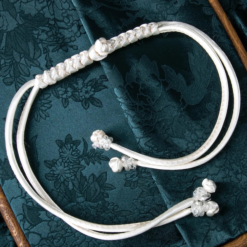 Chinese Button With String Handmade Chinese Knot Buttons: Satin Cheongsam Fasteners - Etsy