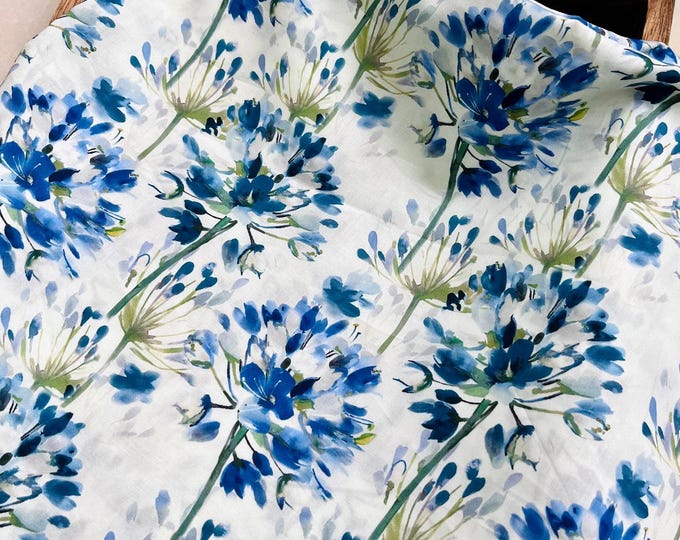 60s 100% cotton Fabric, 59“W, Upholstery, Costume, Curtain, Handbag, Scarf, Sewing, Handmade, DIY, Quilting, drapery/Fabric by the meter,
