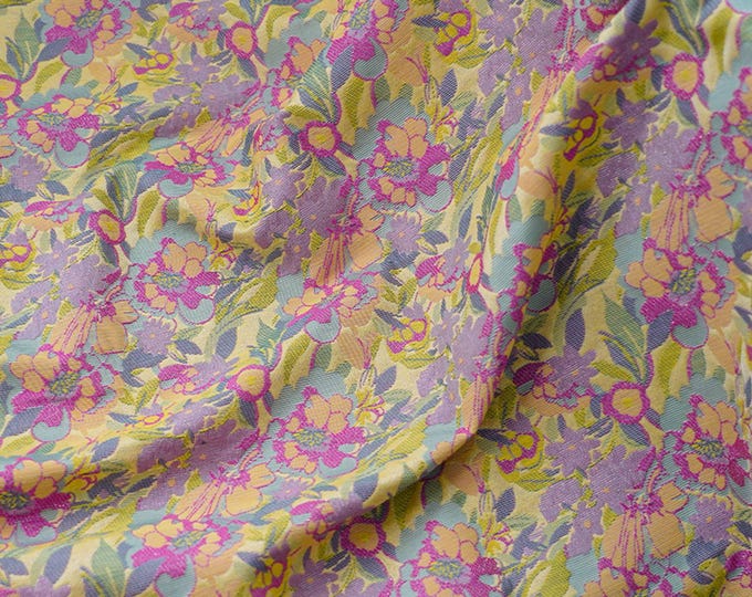 Oil painting colors jacquard fabric, 3D texture, designer fabric, Upholstery, Decor, Costume, Curtain, bag, Sewing, /Fabric by 1 meter, 57“W