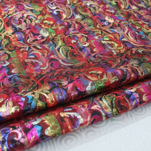 Chinese Silk Brocade Woven Damask Fabric Cheongsam Cushion - Etsy