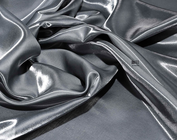 13 color Water-shine ultra-gloss crystal metal fabric, Metallic luster clothing, skirt, bag, jacket/fabric, 57" Wide, Quilting & Sewing