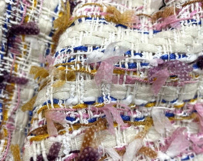 Coarse Woven Sequin Sparkle Fabric – Fashion Coat & Bag Material, Upholstery, Sewing, Upholstery, Decor, bag, costume fabric 59"W By 1 Meter