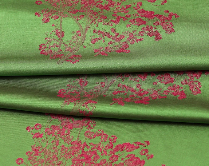 59"W Rayon jacquard fabric, Digital print, 3 colors, Sewing fabric, Upholstery, Decor, Costume, Curtain, bag, Sewing, Cosplay, DIY/Fabric