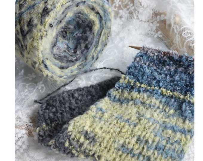 Gradient Dyed Mohair Yarn, Hand-Painted Irregular Ombre DIY Knitting Yarn, Colorful Gradient DIY Hand Knitted Wool Ball, Sold by Ball