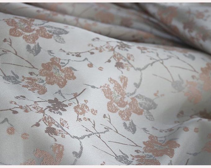 Chinese Jacquard Fabric - Soft Brocade for Cheongsam, Qipao, quilting, Kimono & Cosplay - 5 Colors 55" DIY Craft Material