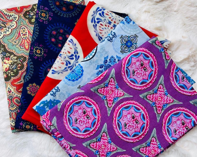 60s 100% cotton Fabric, 59“W, Upholstery, Costume, Curtain, Handbag, Scarf, Sewing, Handmade, DIY, Quilting, drapery/Fabric by the meter,