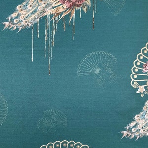 Jacquard Damask Fabric: 3D Designer Upholstery, Costume, Decor - 56" W image 3