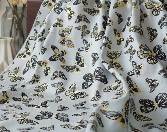 Gold thread jacquard fabric, 3D designer fabric, Decor Fabric, Upholstery, Quilting, drapery, Sewing, handbag, Decor/ fabric, 59"W By Meter