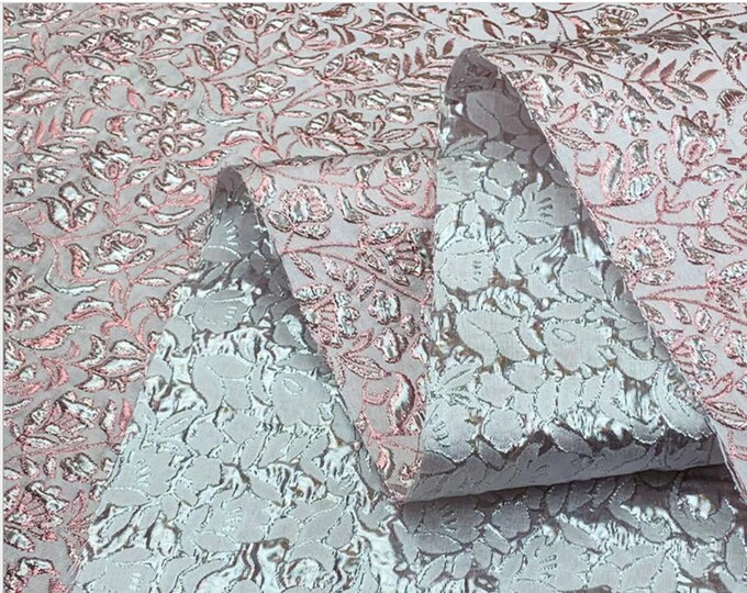 Metallic Paisley Brocade| 14.99 Full Meter Price | 57"Wide | Chinese Brocade Fabric | Chinese Fabric| Chinese Jacquard| Asian Fabric| Sewing