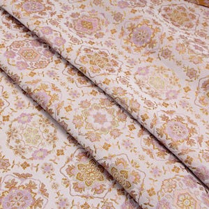 DunHuang Baoxiang Brocade Fabric: 59"W Tibetan Costume, Cheongsam, Upholstery