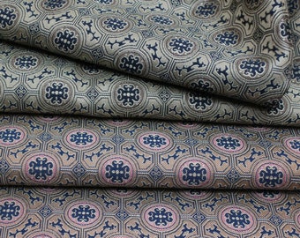 Song Brocade Fabric: 55"W Silk Rayon Blend, Chinese Element