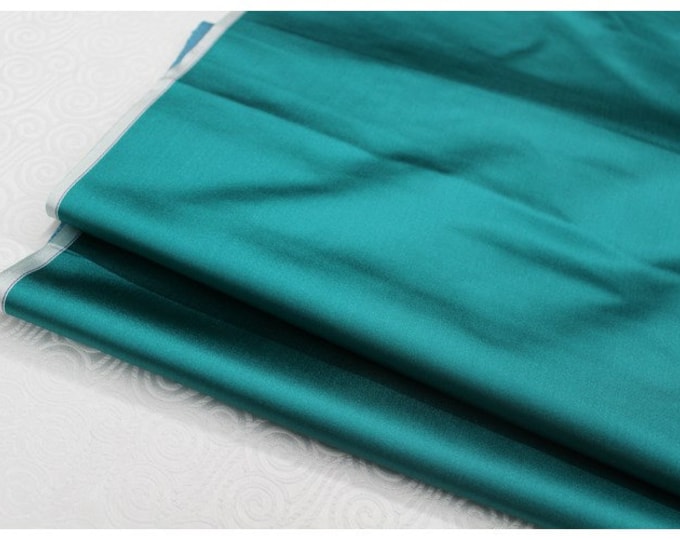9 colors Plain Silk Brocade Fabric, 29" Wide, Upholstery, Decor, Costume, Curtain, Handbag, Sewing/Fabric by the meter, green, silver gray