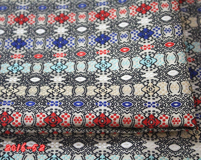 55"W Song Brocade Chinese Element Emperor robe, cheongsam, Tibetan robe, spinning Fabric, silk, satin, and brocade, 6 patterns to choose