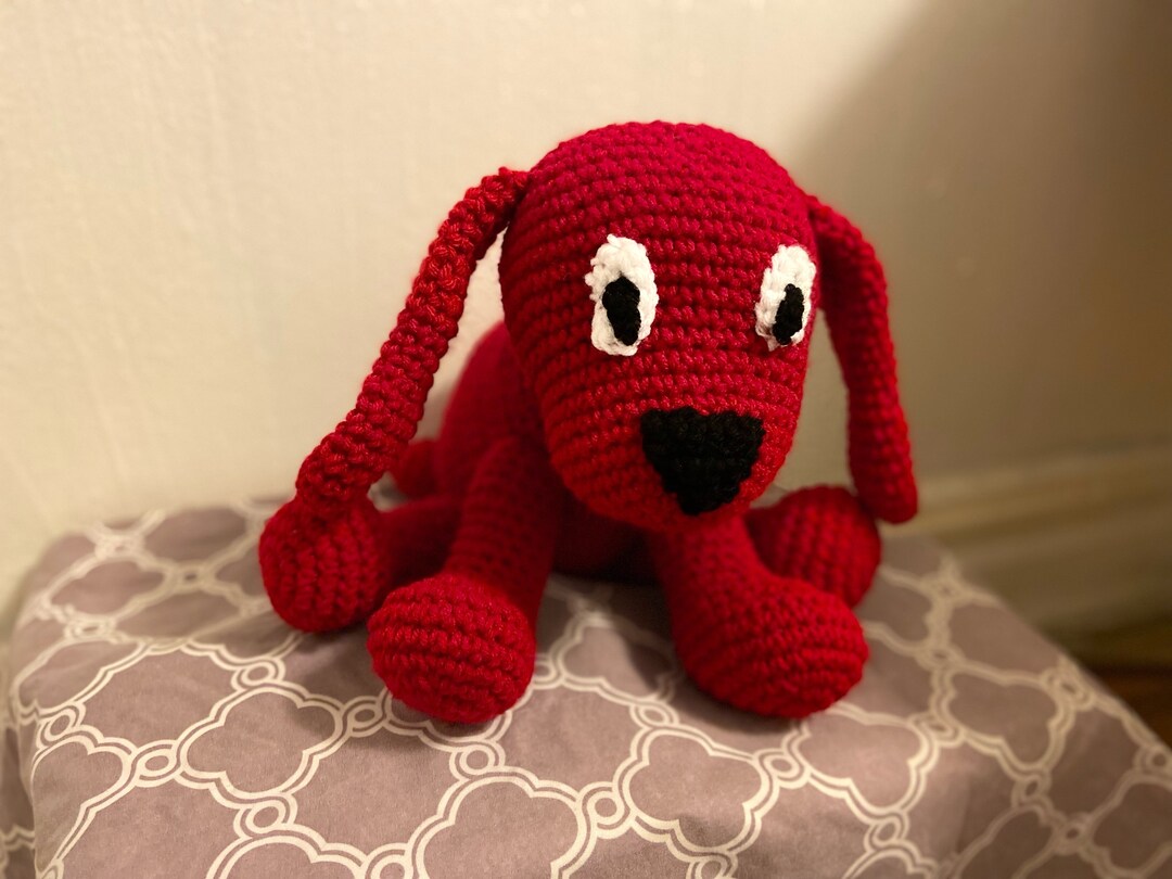 Crochet Clifford the Big Red Dog Etsy Canada