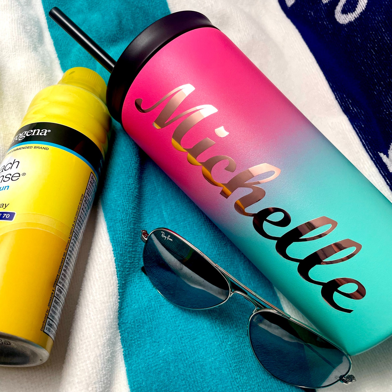 Large Custom Name for Tumbler VINYL TRANSFER Etsy